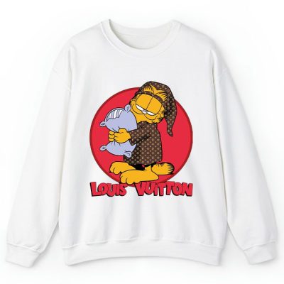 Louis Vuitton Logo Luxury Garfield Crewneck Sweatshirt CSTB1124