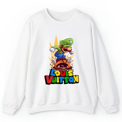 Louis Vuitton Logo Luxury Luigi Crewneck Sweatshirt CSTB1100