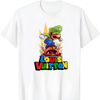 Louis Vuitton Logo Luxury Luigi LV Unisex T-Shirt TTB2264