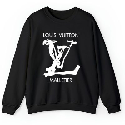 Louis Vuitton Logo Luxury Malletier Crewneck Sweatshirt CSTB1160