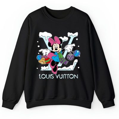 Louis Vuitton Logo Luxury Minnie Mouse Crewneck Sweatshirt CSTB1018