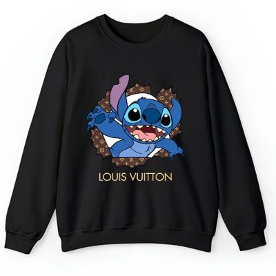 Louis Vuitton Logo Luxury Stitch Crewneck Sweatshirt CSTB1089