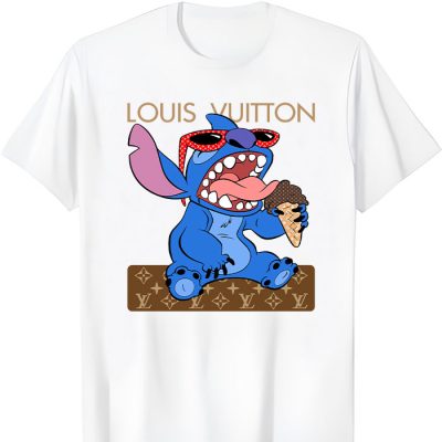 Louis Vuitton Logo Luxury Stitch LV Unisex T-Shirt TTB2252