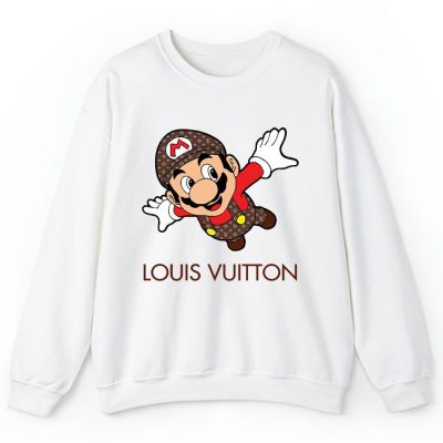 Louis Vuitton Logo Luxury Super Mario Crewneck Sweatshirt CSTB1078