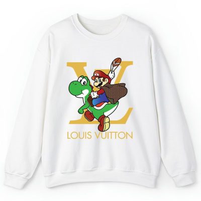 Louis Vuitton Logo Luxury Super Mario Crewneck Sweatshirt CSTB1080