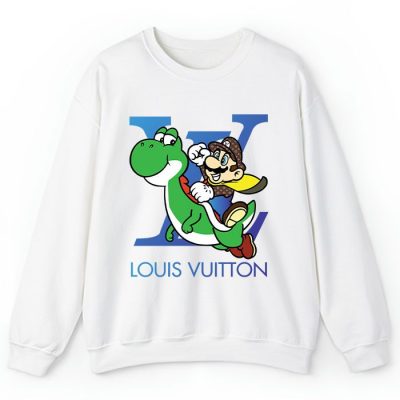 Louis Vuitton Logo Luxury Super Mario Crewneck Sweatshirt CSTB1084