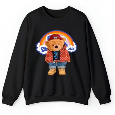 Louis Vuitton Logo Luxury Teddy Bear Crewneck Sweatshirt CSTB1047