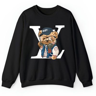 Louis Vuitton Logo Luxury Teddy Bear Crewneck Sweatshirt CSTB1050