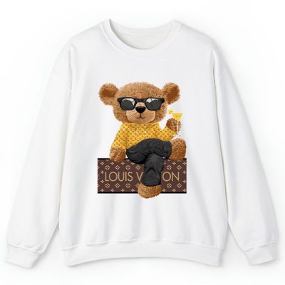 Louis Vuitton Logo Luxury Teddy Bear Crewneck Sweatshirt CSTB1054