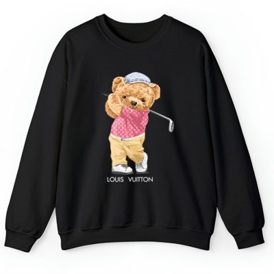 Louis Vuitton Logo Luxury Teddy Bear Crewneck Sweatshirt CSTB1058