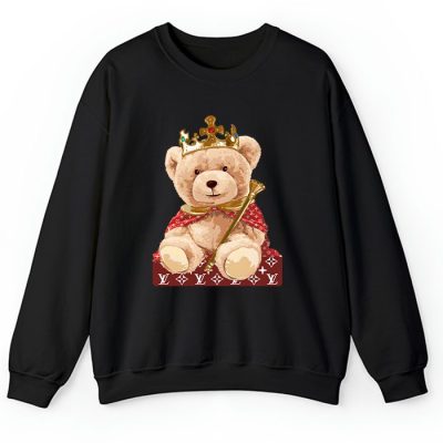 Louis Vuitton Logo Luxury Teddy Bear Crewneck Sweatshirt CSTB1059