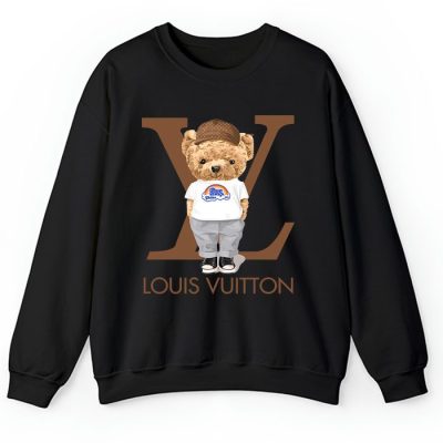 Louis Vuitton Logo Luxury Teddy Bear Crewneck Sweatshirt CSTB1061