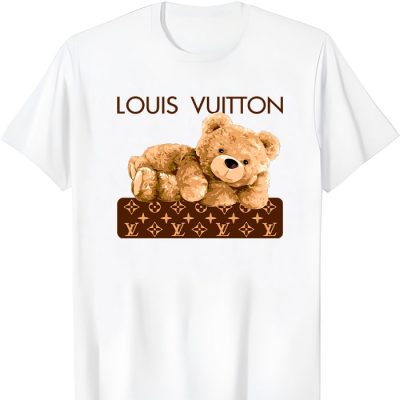 Louis Vuitton Logo Luxury Teddy Bear Unisex T-Shirt NTB2702