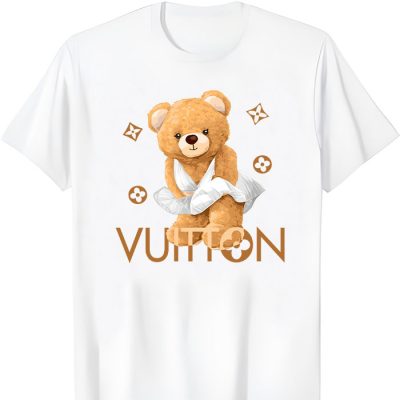 Louis Vuitton Logo Luxury Teddy Bear Unisex T-Shirt NTB2709