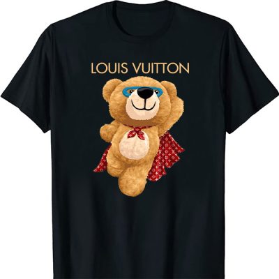 Louis Vuitton Logo Luxury Teddy Bear Unisex T-Shirt NTB2715