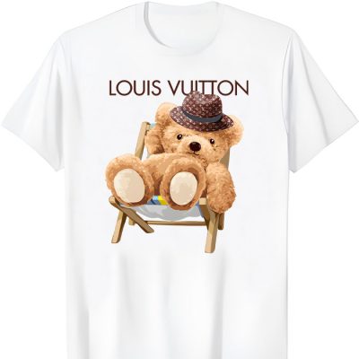 Louis Vuitton Logo Luxury Teddy Bear Unisex T-Shirt NTB2716