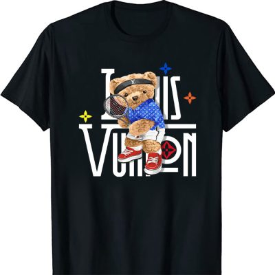 Louis Vuitton Logo Luxury Teddy Bear Unisex T-Shirt NTB2721