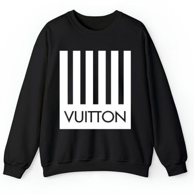 Louis Vuitton Logo Luxury With Barcode Logo Crewneck Sweatshirt CSTB1158