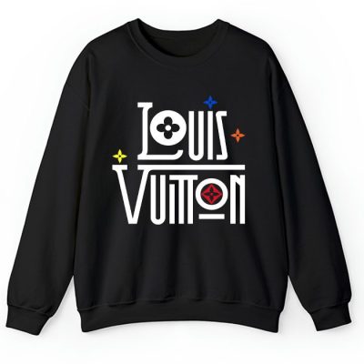 Louis Vuitton Logo Luxury With Color Monogram Crewneck Sweatshirt CSTB1145