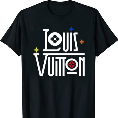 Louis Vuitton Logo Luxury With Color Monogram LV Unisex T-Shirt CB443