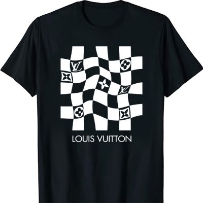 Louis Vuitton White Monogram Canvas LV Unisex T-Shirt CB441