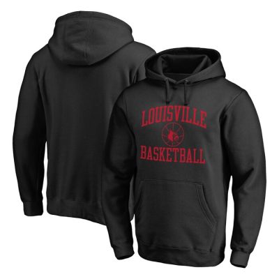 Louisville Cardinals In Bounds Pullover Hoodie - Black