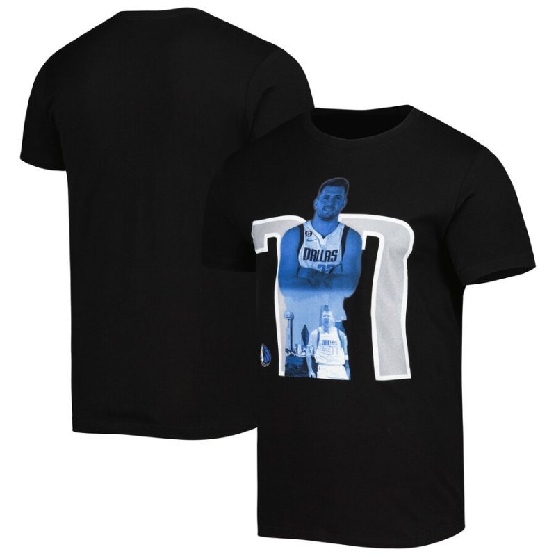 Luka Doncic Dallas Mavericks Stadium Essentials Player Metro T-Shirt - Black