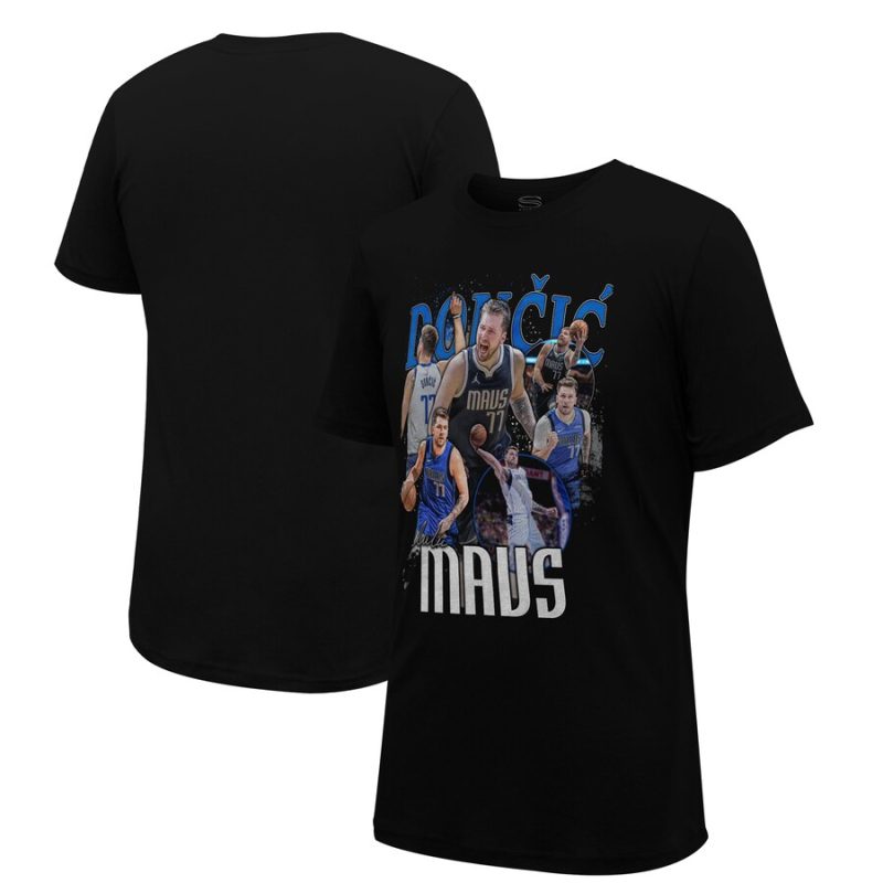 Luka Doncic Dallas Mavericks Stadium Essentials Unisex Crossroads T-Shirt - Black