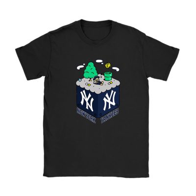 Mario X New York Yankees Team X MLB X Baseball Fans Unisex T-Shirt Cotton Tee TAT3148