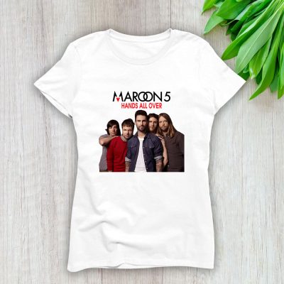 Maroon 5 Hands All Over Album Lady T-Shirt Women Tee TLT4251