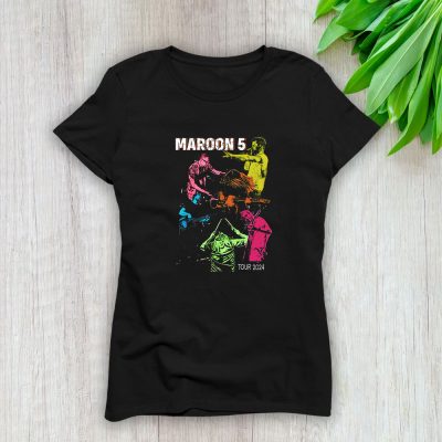 Maroon 5 Maroon Lovers M5 5ive Alive Lady T-Shirt Women Tee TLT4253
