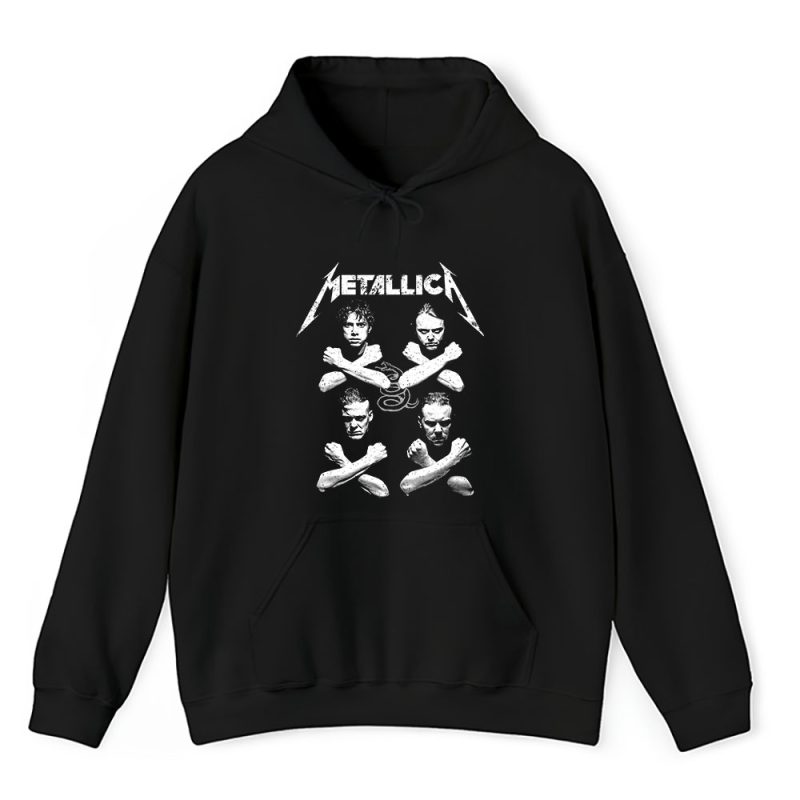 Metallica Black Album Unisex Pullover Hoodie TAH3800