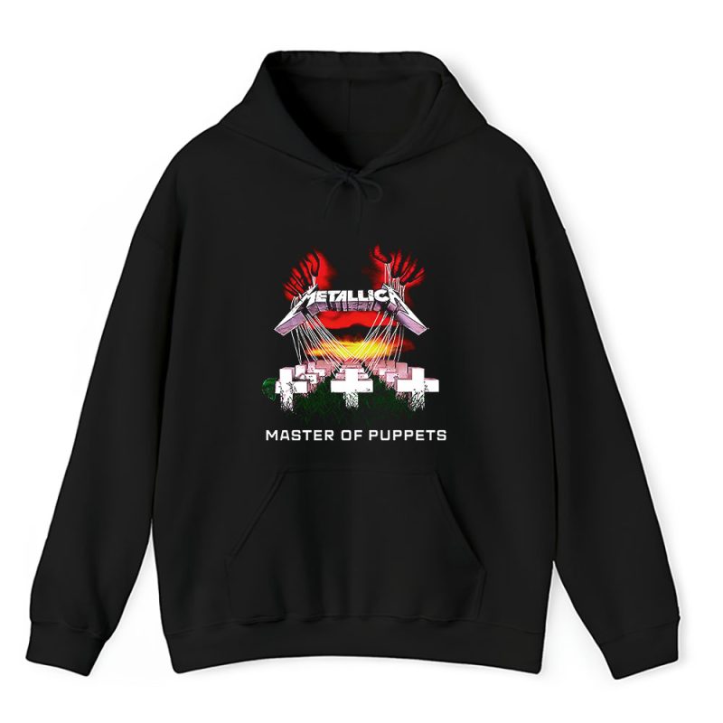 Metallica Master Of Puppets Album Unisex Pullover Hoodie TAH3803