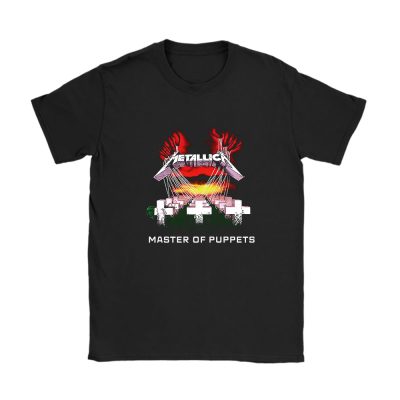 Metallica Master Of Puppets Album Unisex T-Shirt Cotton Tee TAT3803