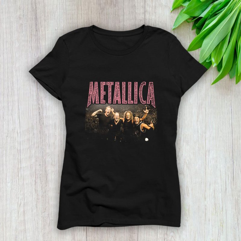 Metallica The Thrash Kings Tallica The Metal Band Lady T-Shirt Women Tee For Fans TLT2350