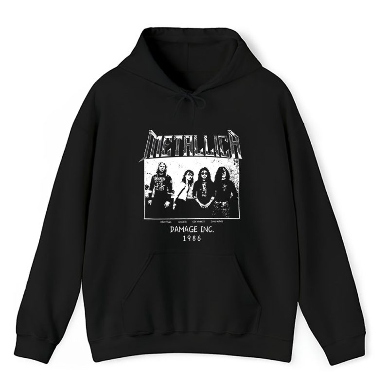 Metallica The Thrash Kings Tallica The Metal Band Unisex Pullover Hoodie TAH3809