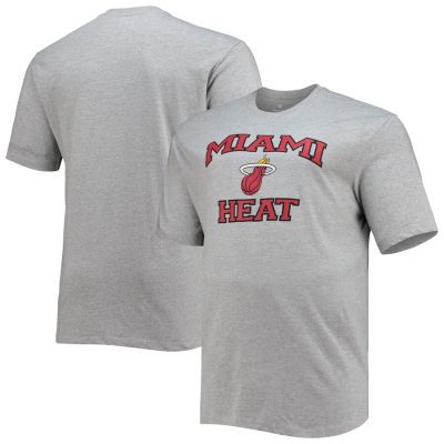Miami Heat Heart & Soul Unisex T-Shirt - Heathered Gray