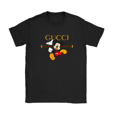 Mickey Mouse Gucci Unisex T-Shirt Cotton Tee TAT4054