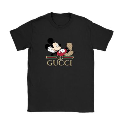Mickey Mouse Gucci Unisex T-Shirt Cotton Tee TAT4055