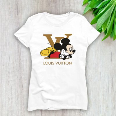 Mickey Mouse Louis Vuitton Lady T-Shirt Women Tee For Fans TLT1360