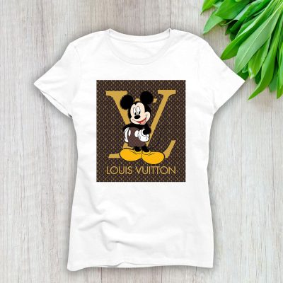Mickey Mouse Louis Vuitton Lady T-Shirt Women Tee For Fans TLT1361