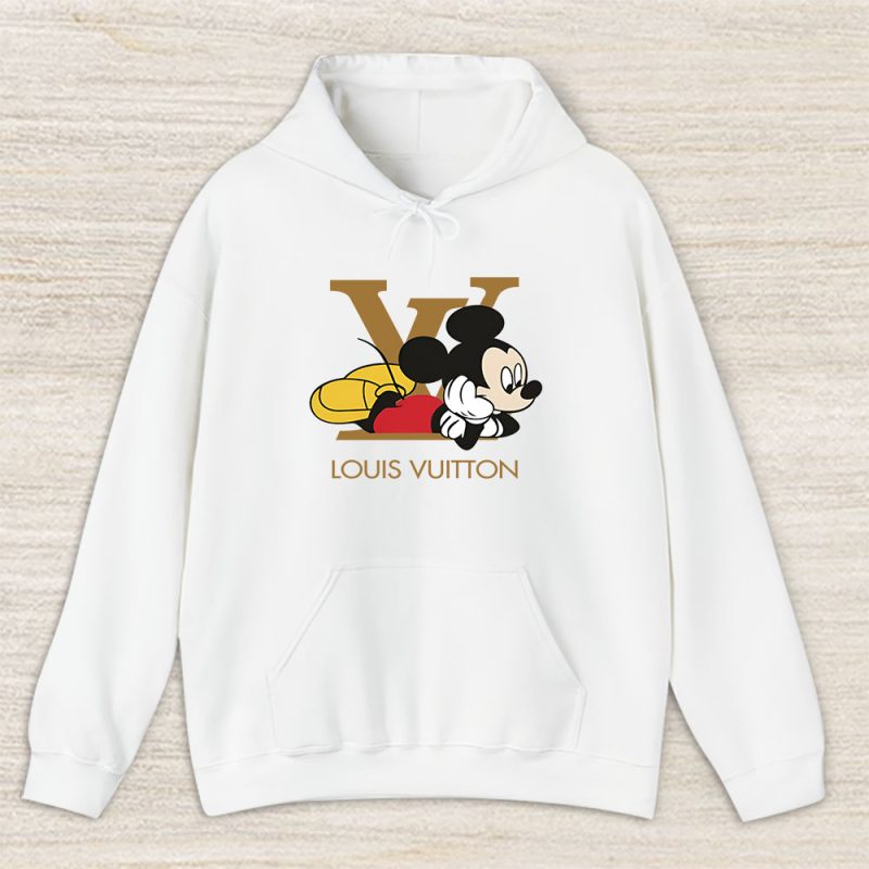 Mickey Mouse Louis Vuitton Unisex Pullover Hoodie TAH4056