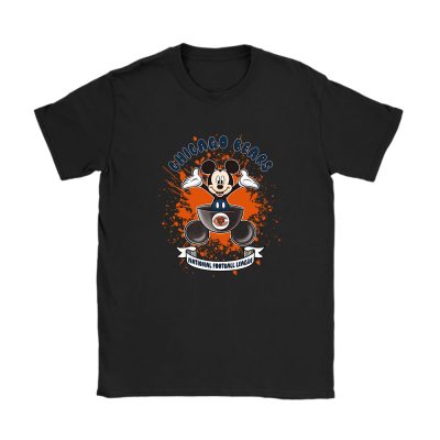 Mickey Mouse X Chicago Bears Team American Football Unisex T-Shirt TAT5223