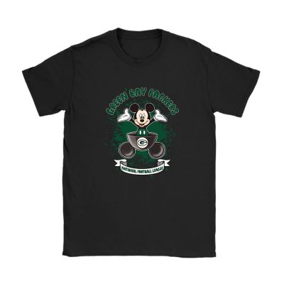 Mickey Mouse X Green Bay Packers Team American Football Unisex T-Shirt TAT5226