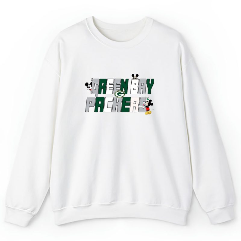 Mickey Mouse X Green Bay Packers Team X NFL X American Football Unisex Sweatshirt TAS4429