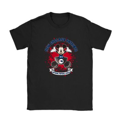 Mickey Mouse X New England Patriots Team American Football Unisex T-Shirt TAT5227