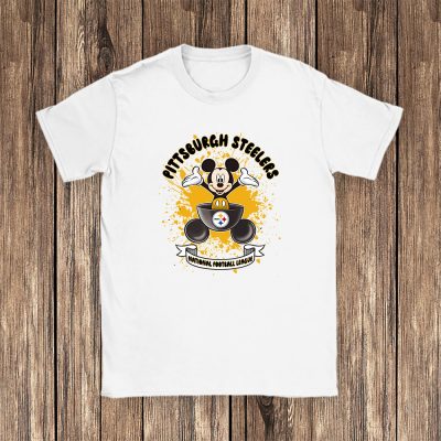 Mickey Mouse X Pittsburgh Steelers Team American Football Unisex T-Shirt TAT5230