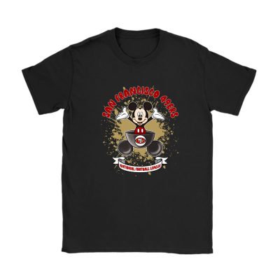 Mickey Mouse X San Francisco 49ers Team American Football Unisex T-Shirt TAT5232