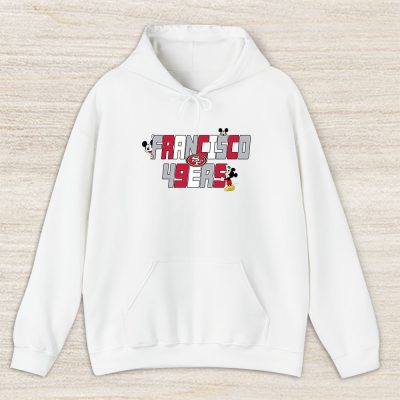 Mickey Mouse X San Francisco 49ers Team X NFL X American Football Unisex Pullover Hoodie TAH4435
