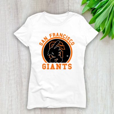 Mickey Mouse X San Francisco Giants Team X MLB X Baseball Fans Lady T-Shirt Women Tee For Fans TLT3186